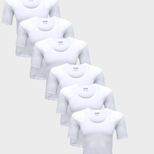 Men's Short Sleeves Vest Pack Of 6