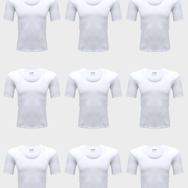 Men's Short Sleeves Vest Pack Of 8