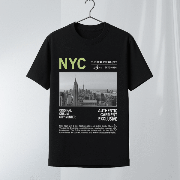 Lucido NYC Graphic Tee – Urban Black Edition