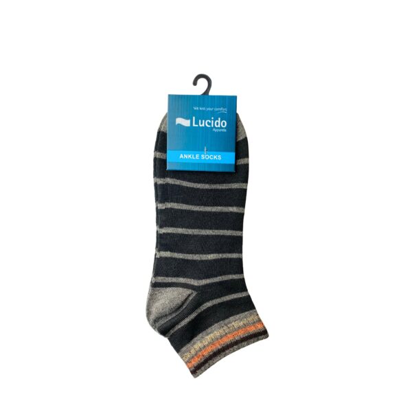 Grey Color Ankle Socks